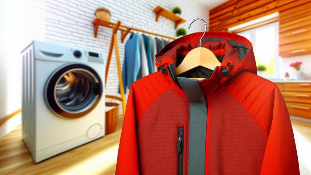 jak prać kurtkę zimową